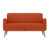 Sofa văng nỉ vàng cam PH.SV04