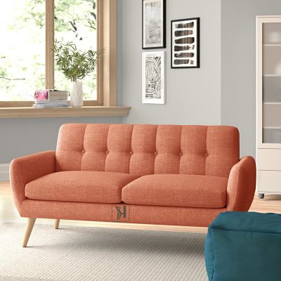 Sofa văng cam nhạt PH.SV07