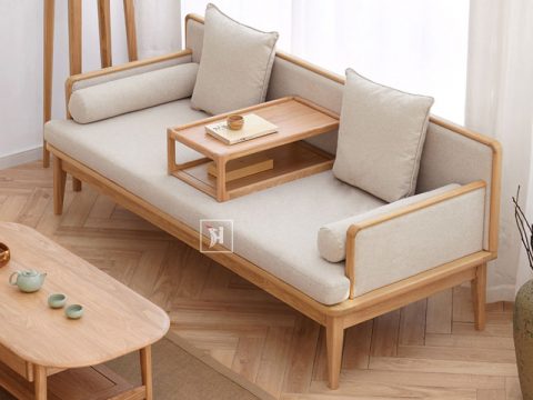 Giải mã sức hút sofa gỗ kiểu Nhật – Phong cách nội thất mới mẻ cho phòng khách